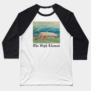 The High Llamas -  Original Fan Art Baseball T-Shirt